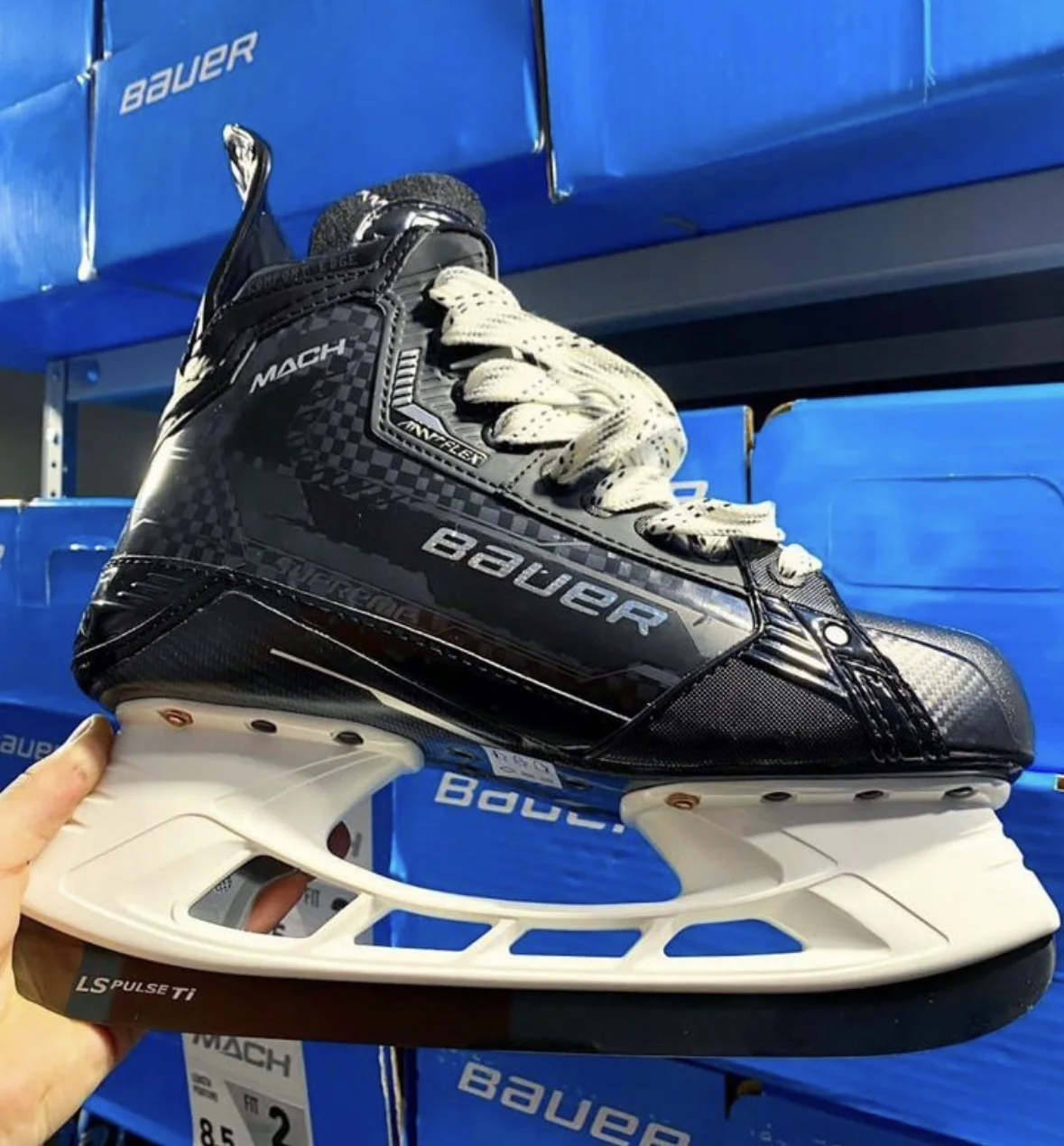 Коньки хоккейные Bauer mach - миниатюра 4