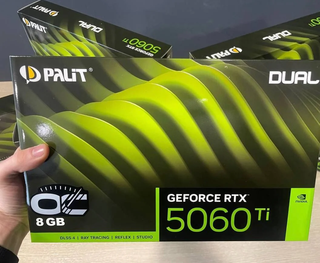 Видеокарта Palit RTX 5060ti Dual 8GB - изображение 1