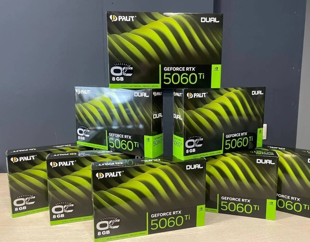 Видеокарта Palit RTX 5060ti Dual 8GB - миниатюра 2