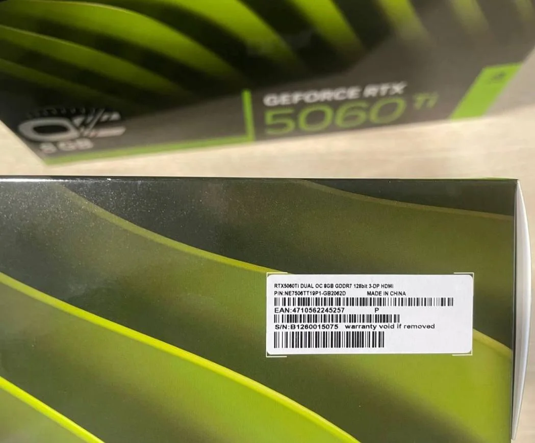 Видеокарта Palit RTX 5060ti Dual 8GB - миниатюра 4