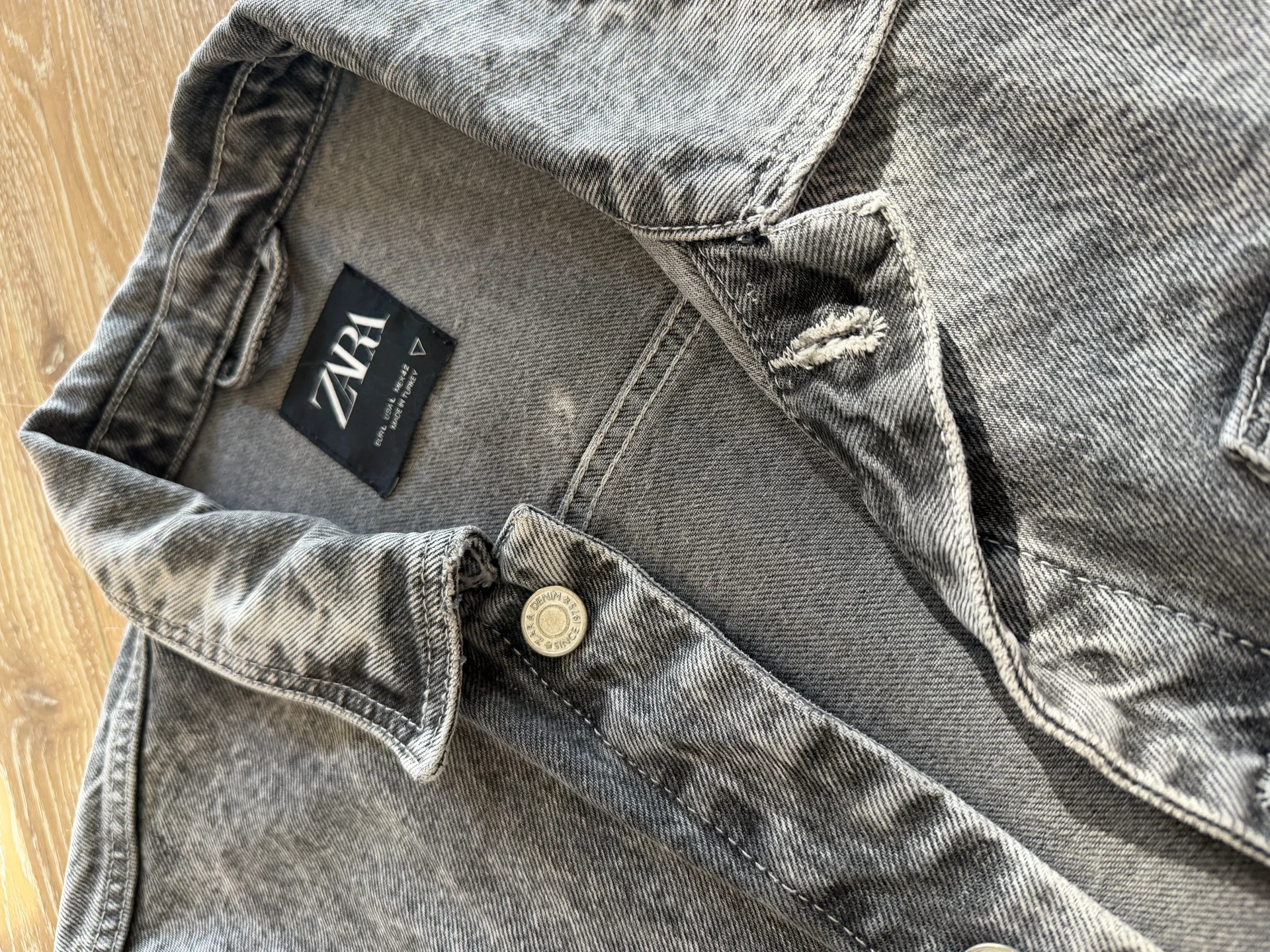 Джинсовка Zara L - миниатюра 3
