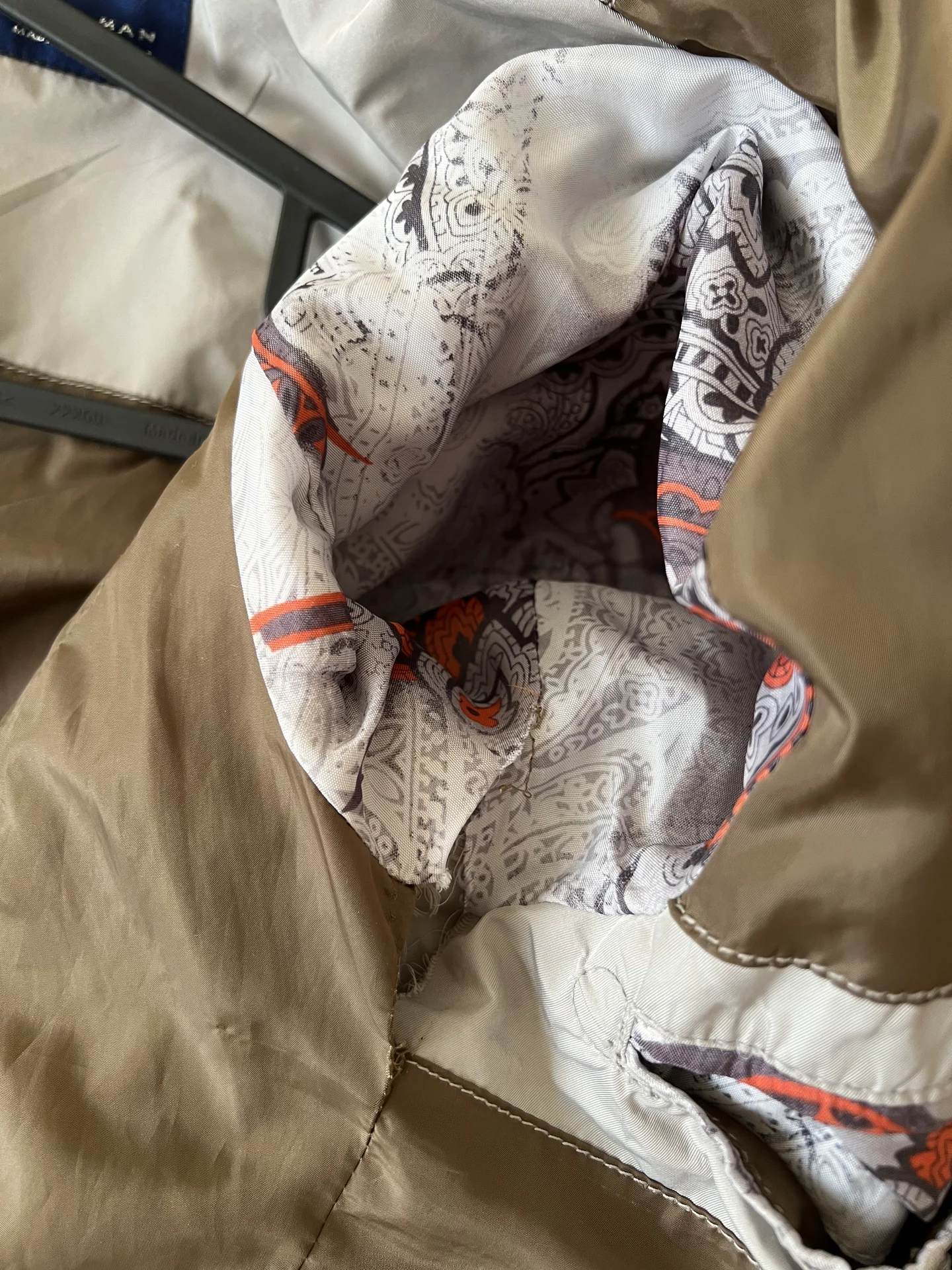 Бомбер Zara мужской S M куртка ветровка весна осен - миниатюра 6