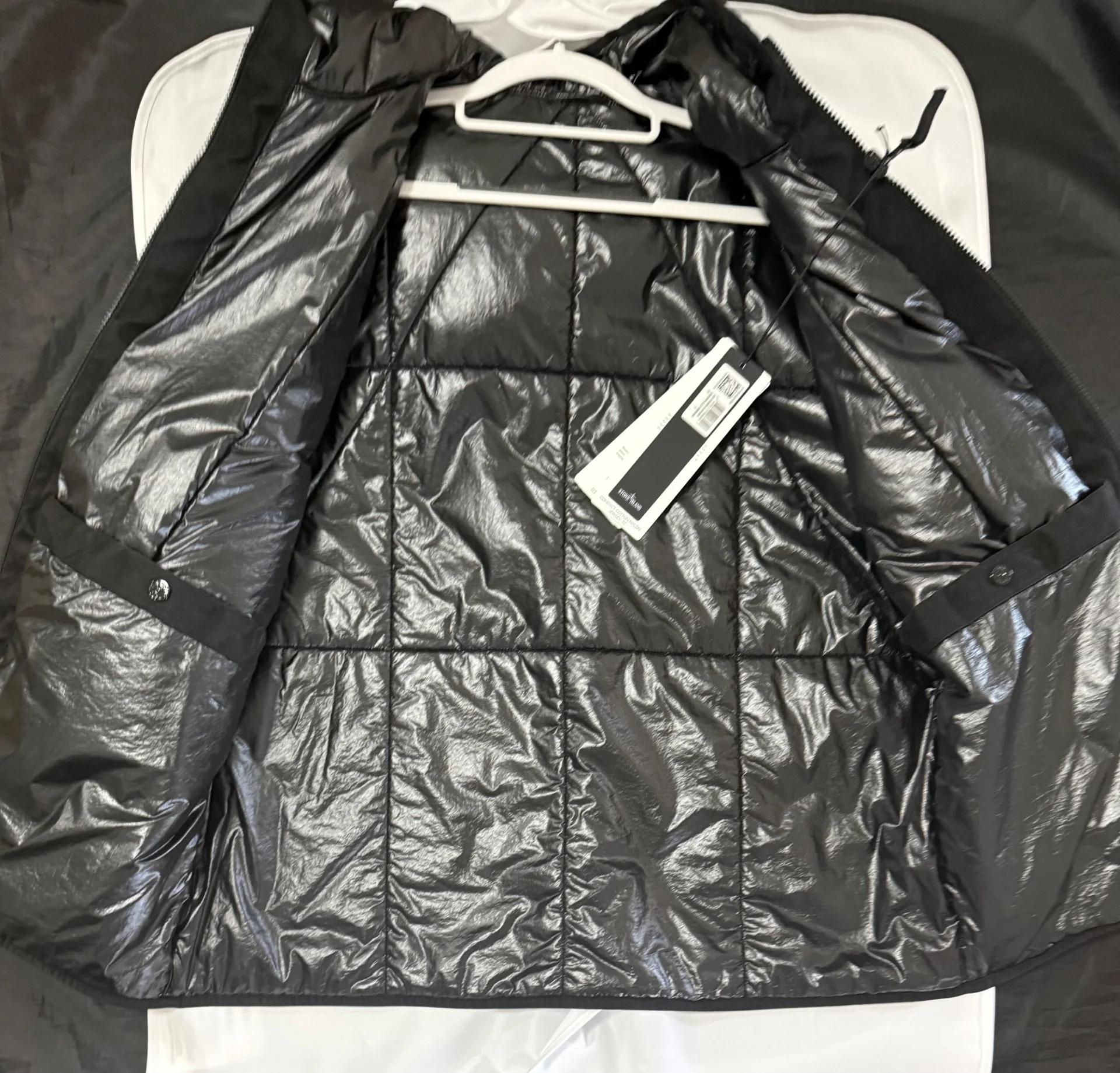 Stone Island двусторонняя  мужская куртка оригинал - миниатюра 6