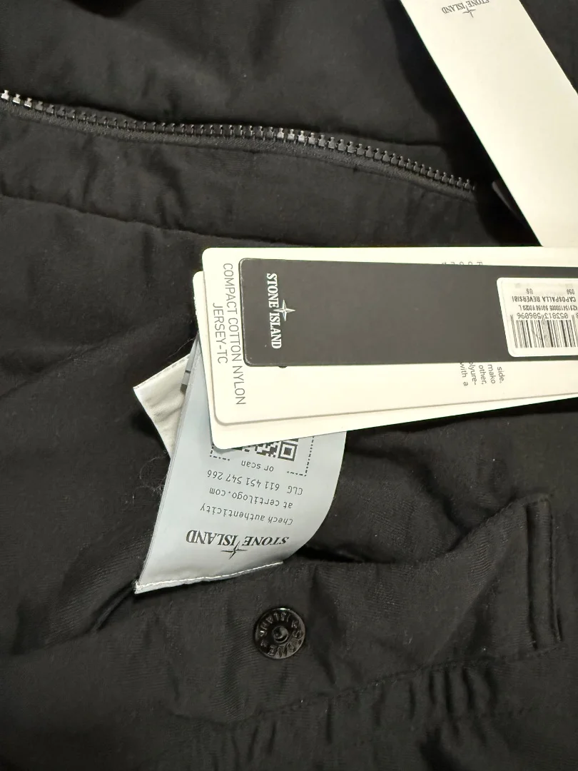 Stone Island двусторонняя  мужская куртка оригинал - миниатюра 7