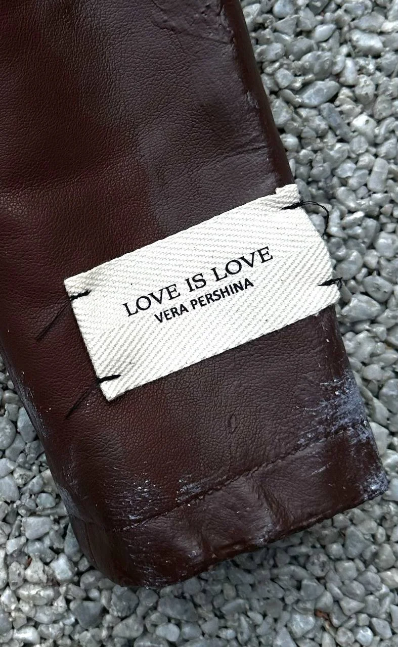 куртка love is love эко-кожа - миниатюра 5