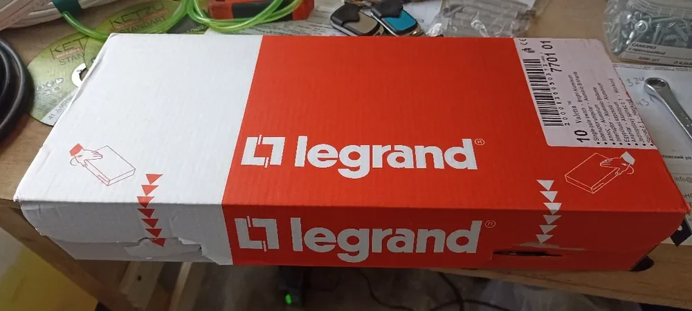 Выключатель двухклавишный 774405 Legrand Valena - белый - миниатюра 2
