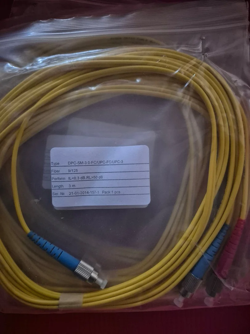 Оптический патч-корд (соединительный шнур) LaserCords FC-LC SM Simplex 3мм Патч-корд --2м - миниатюра 13