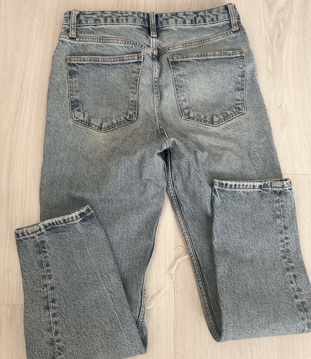 Джинсы zara mom fit 36 - миниатюра 6