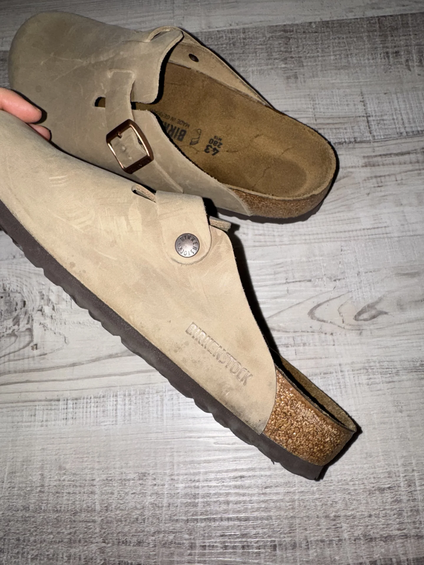 Birkenstock мужские сабо новые, 43 - миниатюра 2