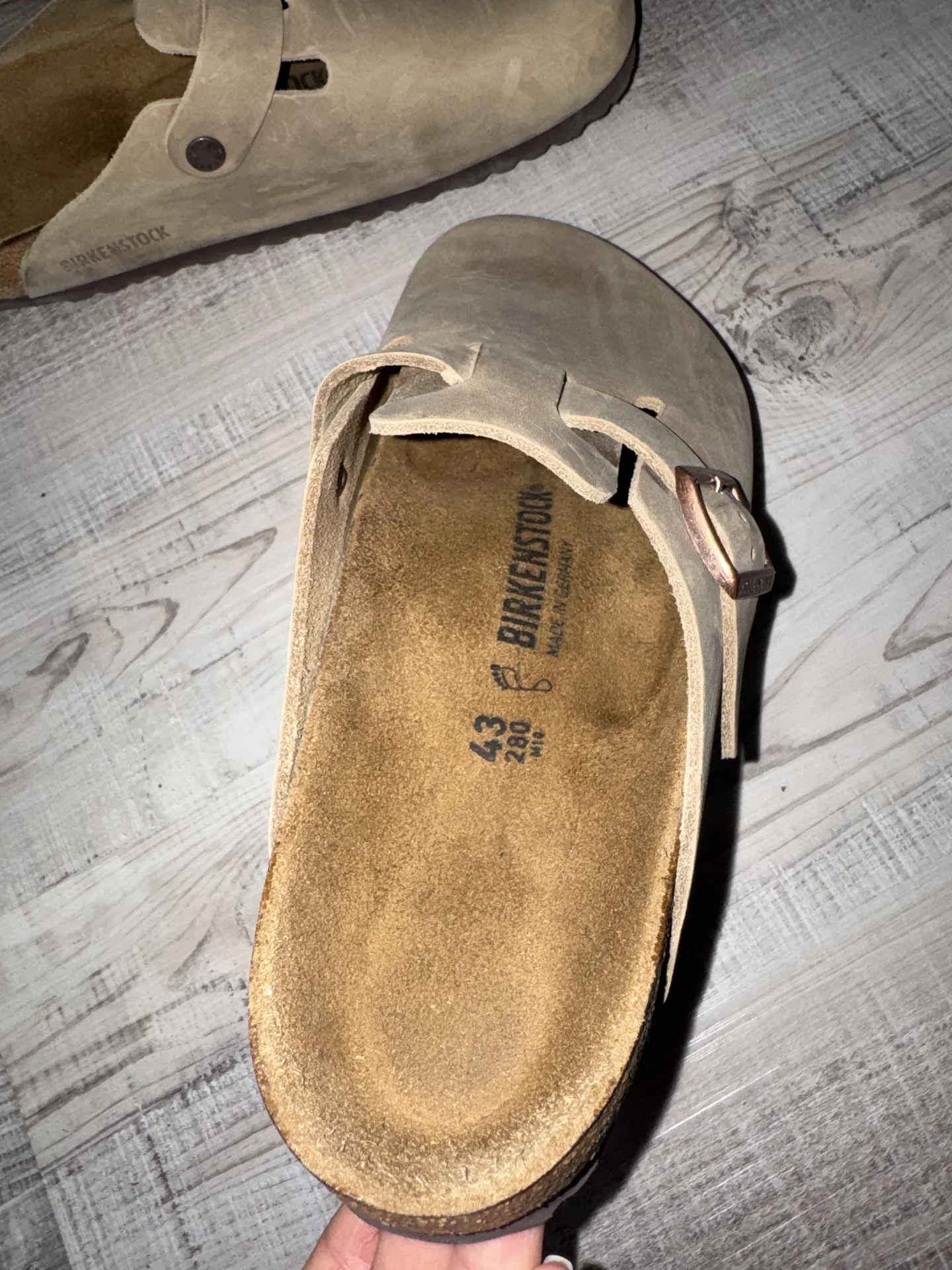 Birkenstock мужские сабо новые, 43 - миниатюра 3