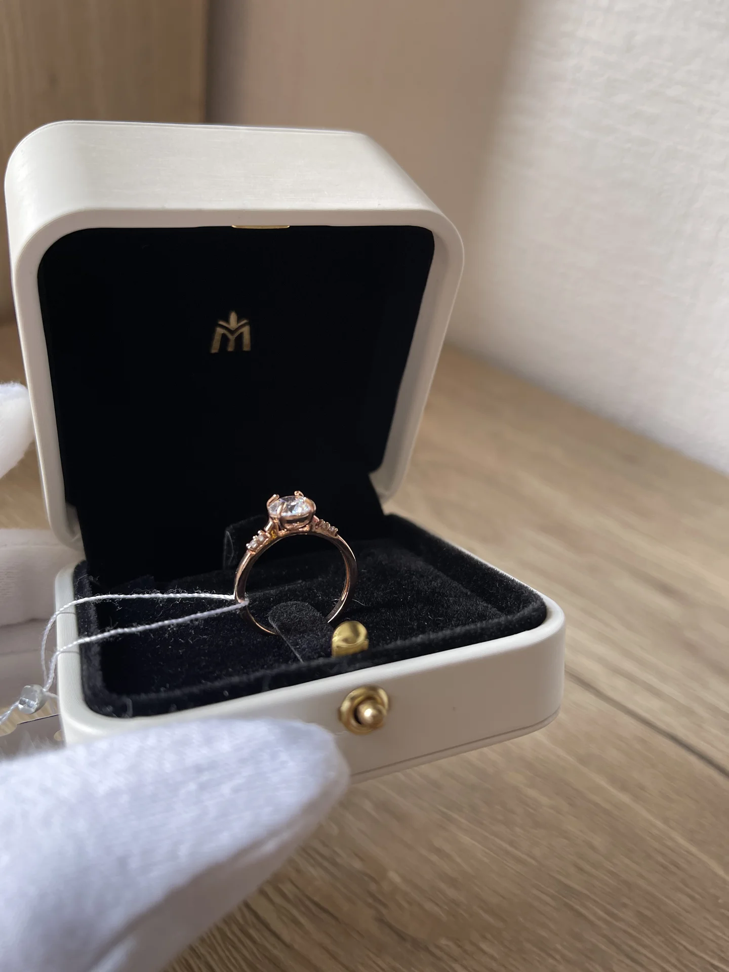 Серебряное кольцо с камнем новое 17,5 размер - миниатюра 3