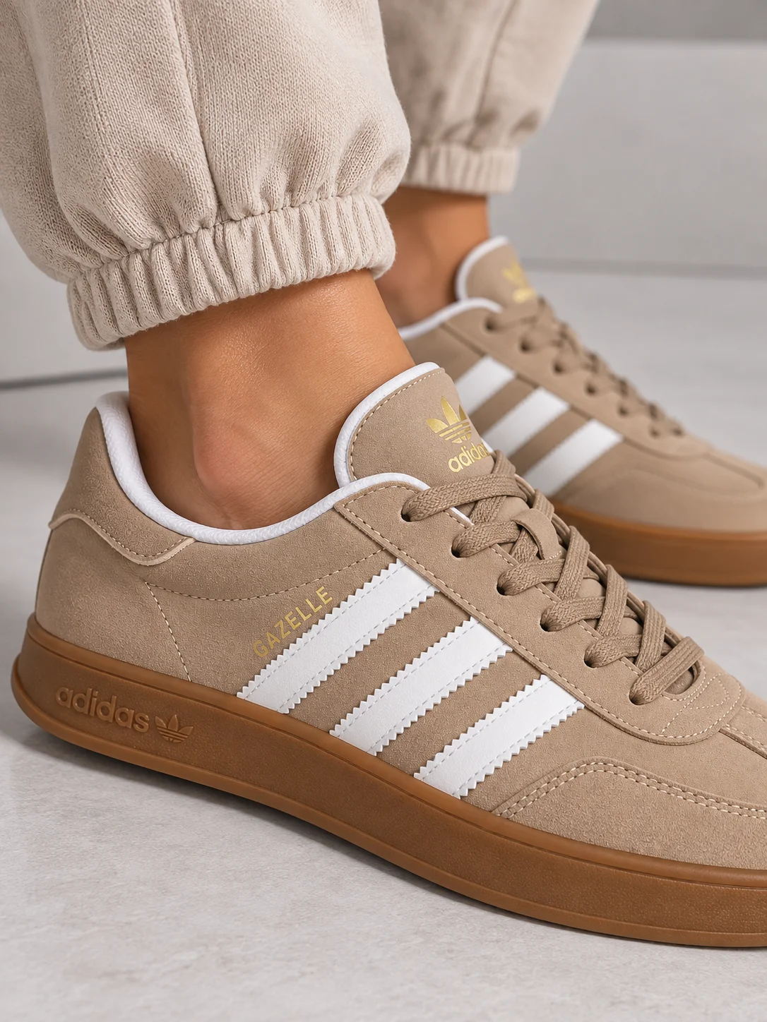 Кроссовки женские adidas gazelle новые - миниатюра 5