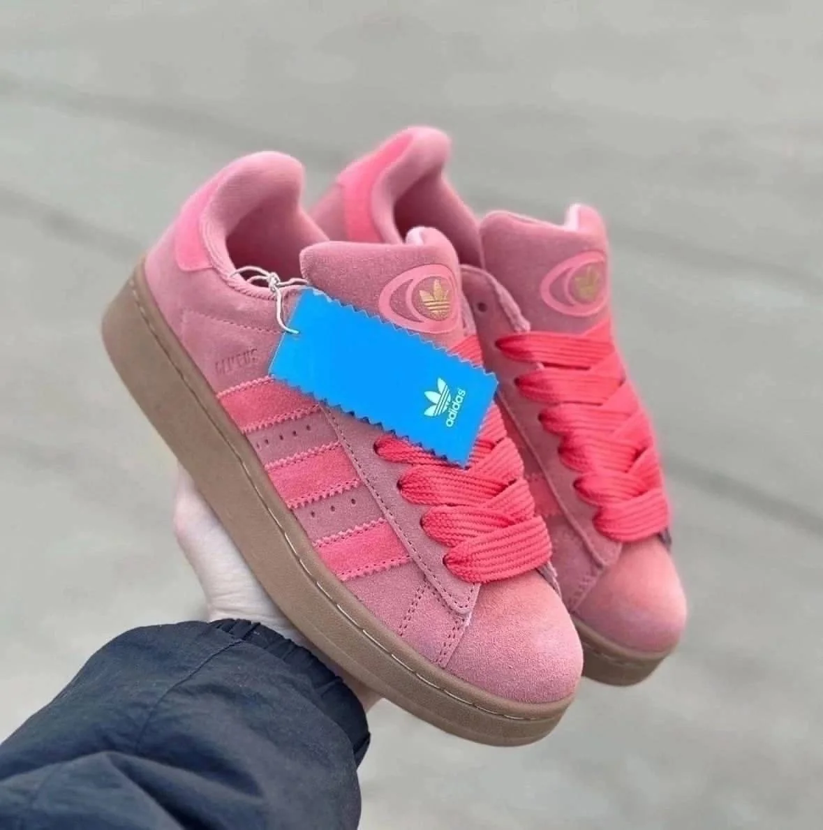 Кроссовки женские adidas campus 36 37 38 39 40 - миниатюра 2