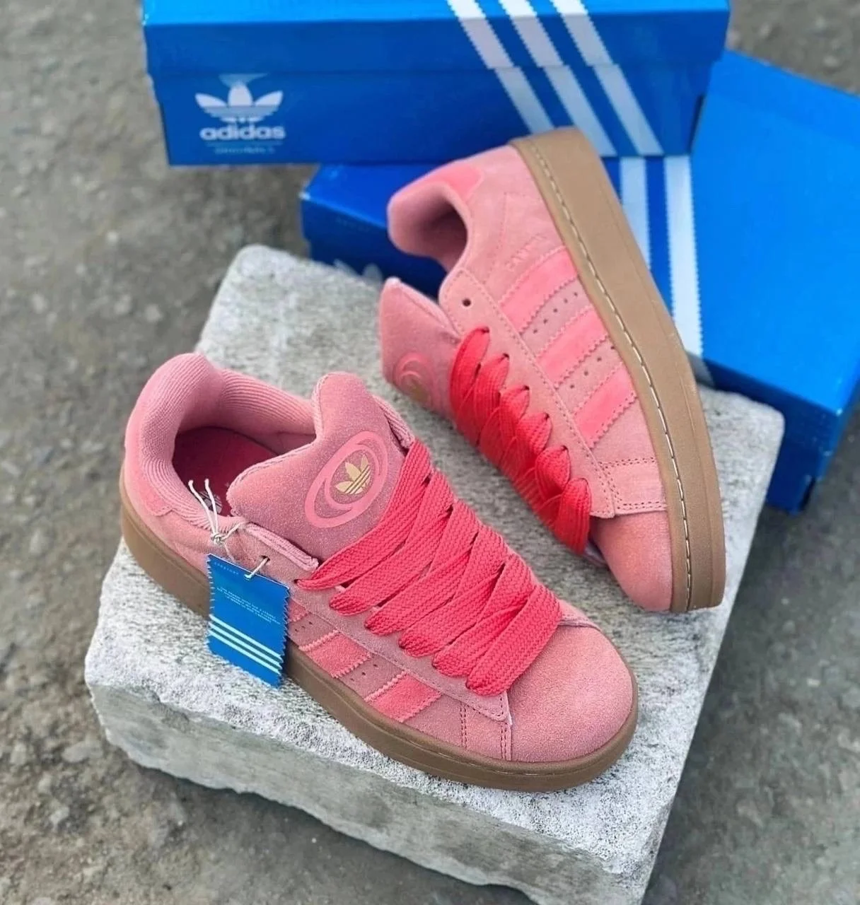 Кроссовки женские adidas campus 36 37 38 39 40 - миниатюра 3