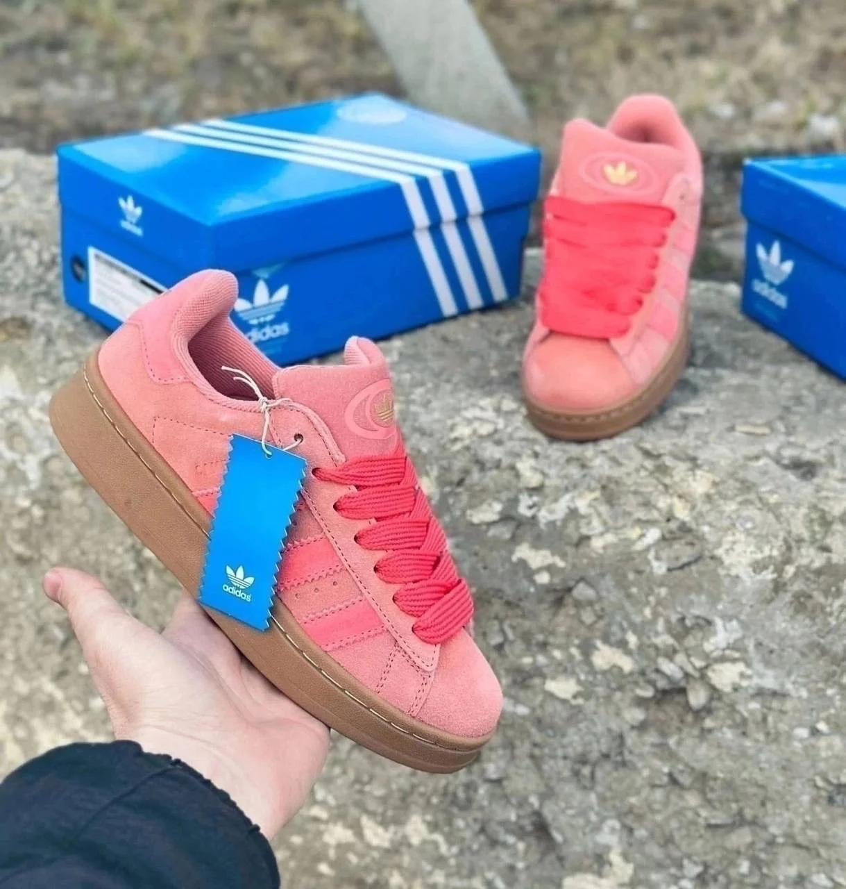 Кроссовки женские adidas campus 36 37 38 39 40 - миниатюра 4