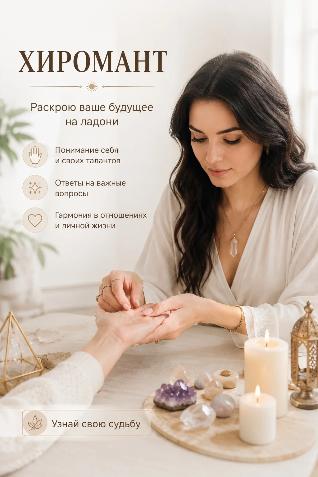 Хиромантия гадания по руке - изображение 1