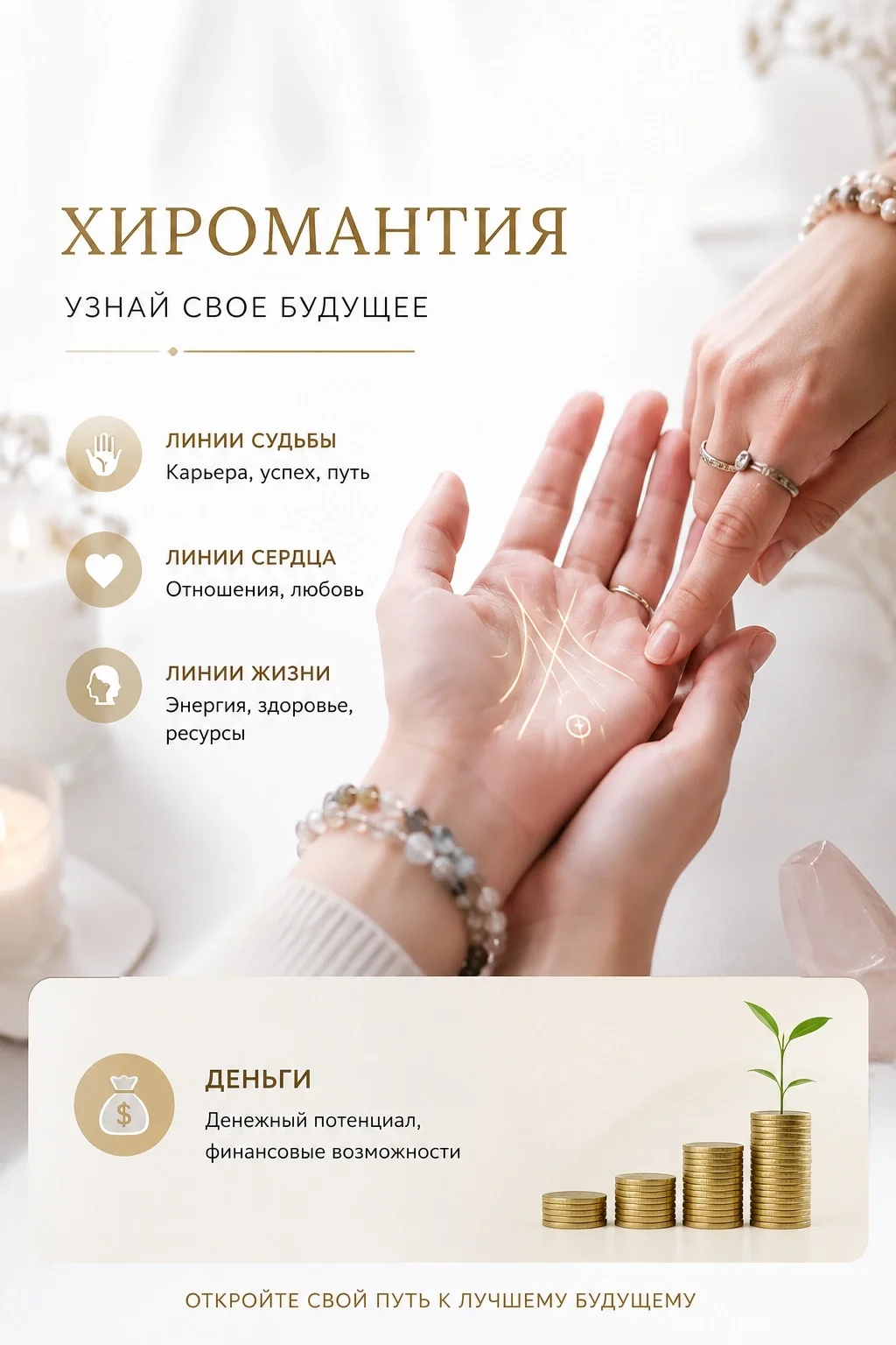 Хиромантия гадания по руке - миниатюра 2