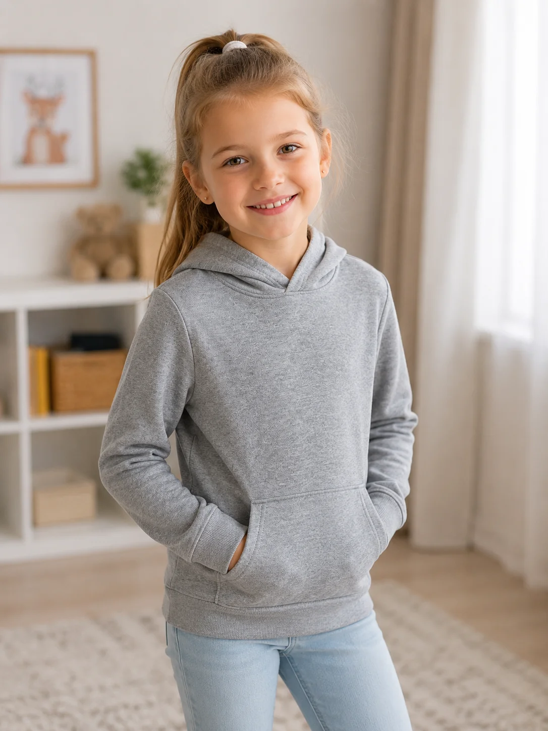 Кофта детская на девочку новая с длинным рукавом - миниатюра 7