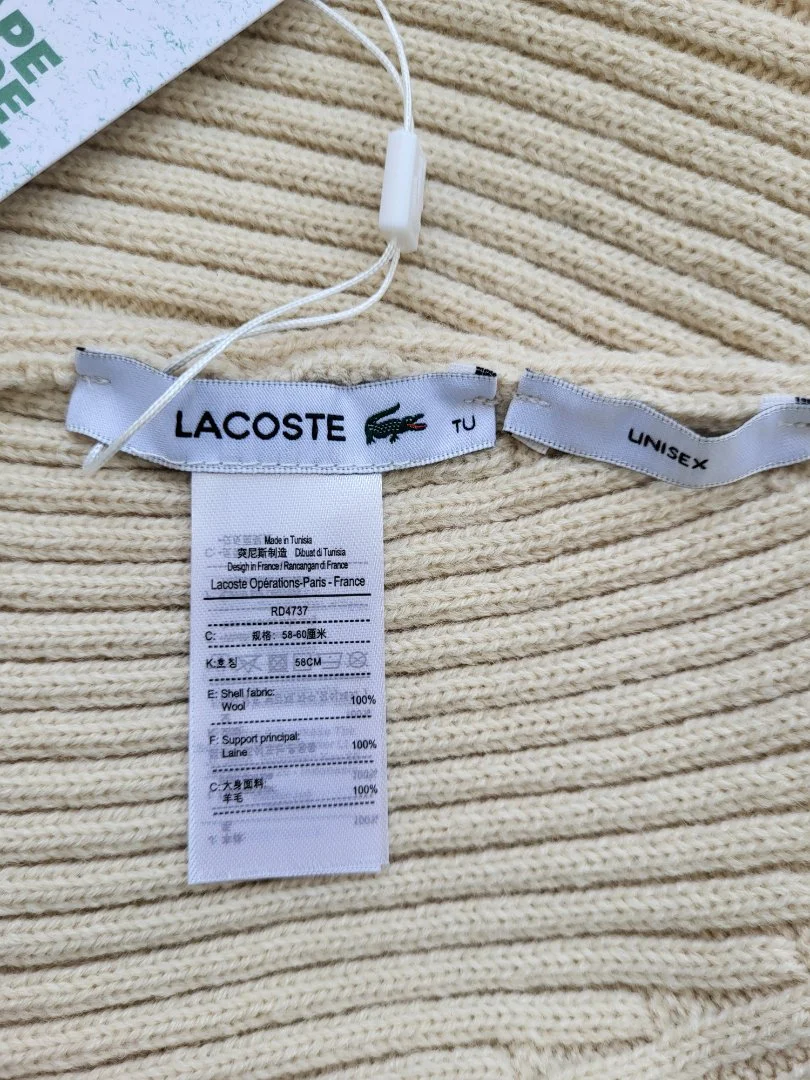 Шапка Lacoste оригинал - миниатюра 3