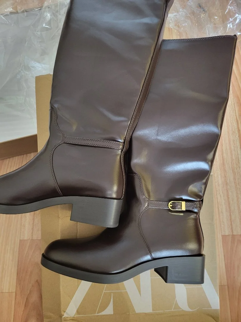 Сапоги Zara новые - миниатюра 2