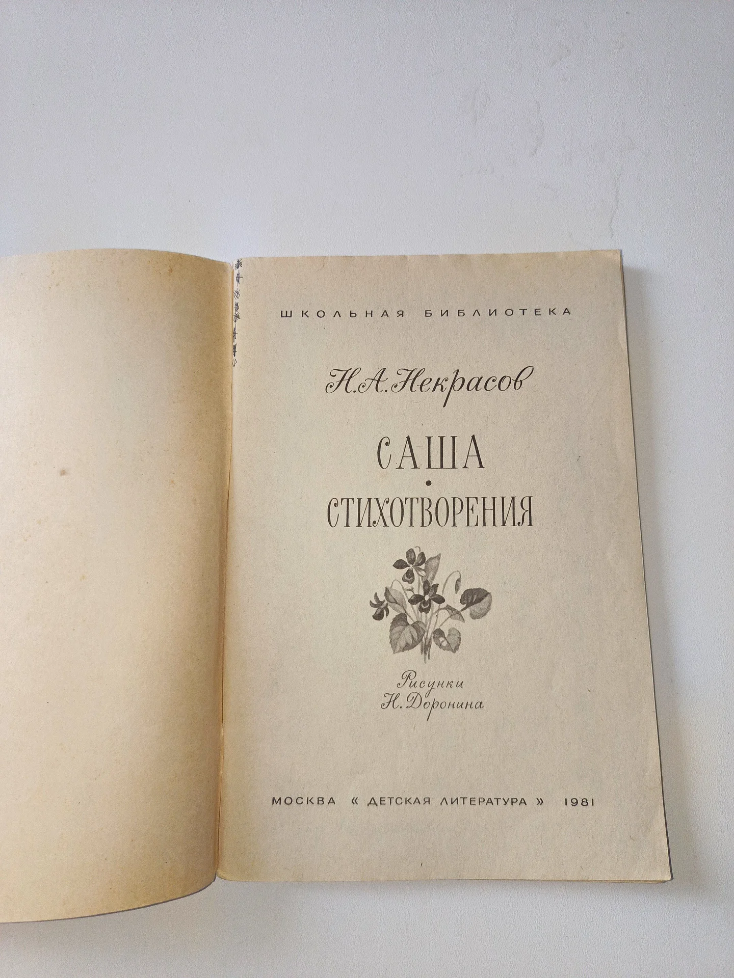 Саша. С иллюстрациями. Некрасов Н. А. - миниатюра 2