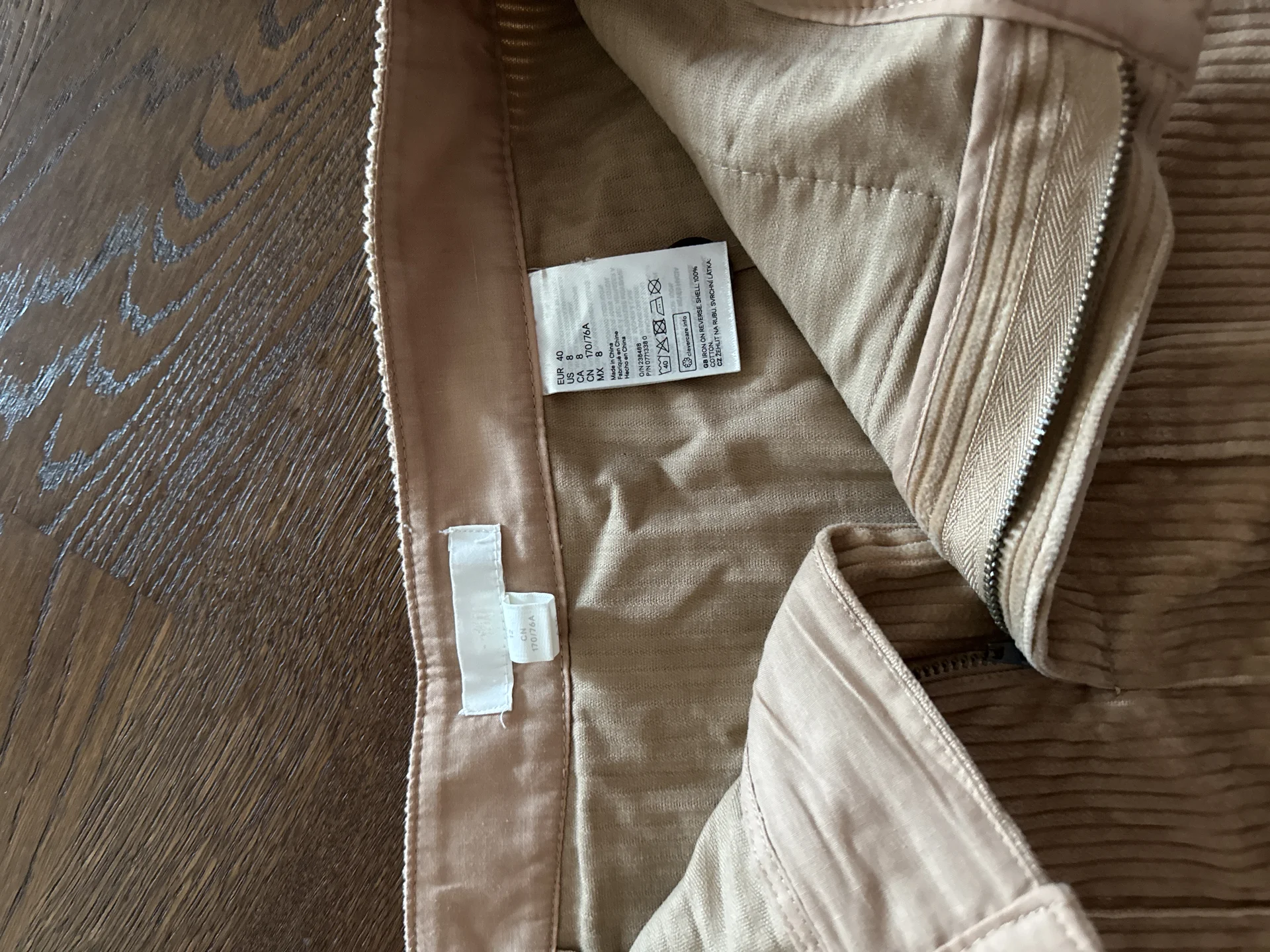 Юбка вельветовая H&M - миниатюра 2
