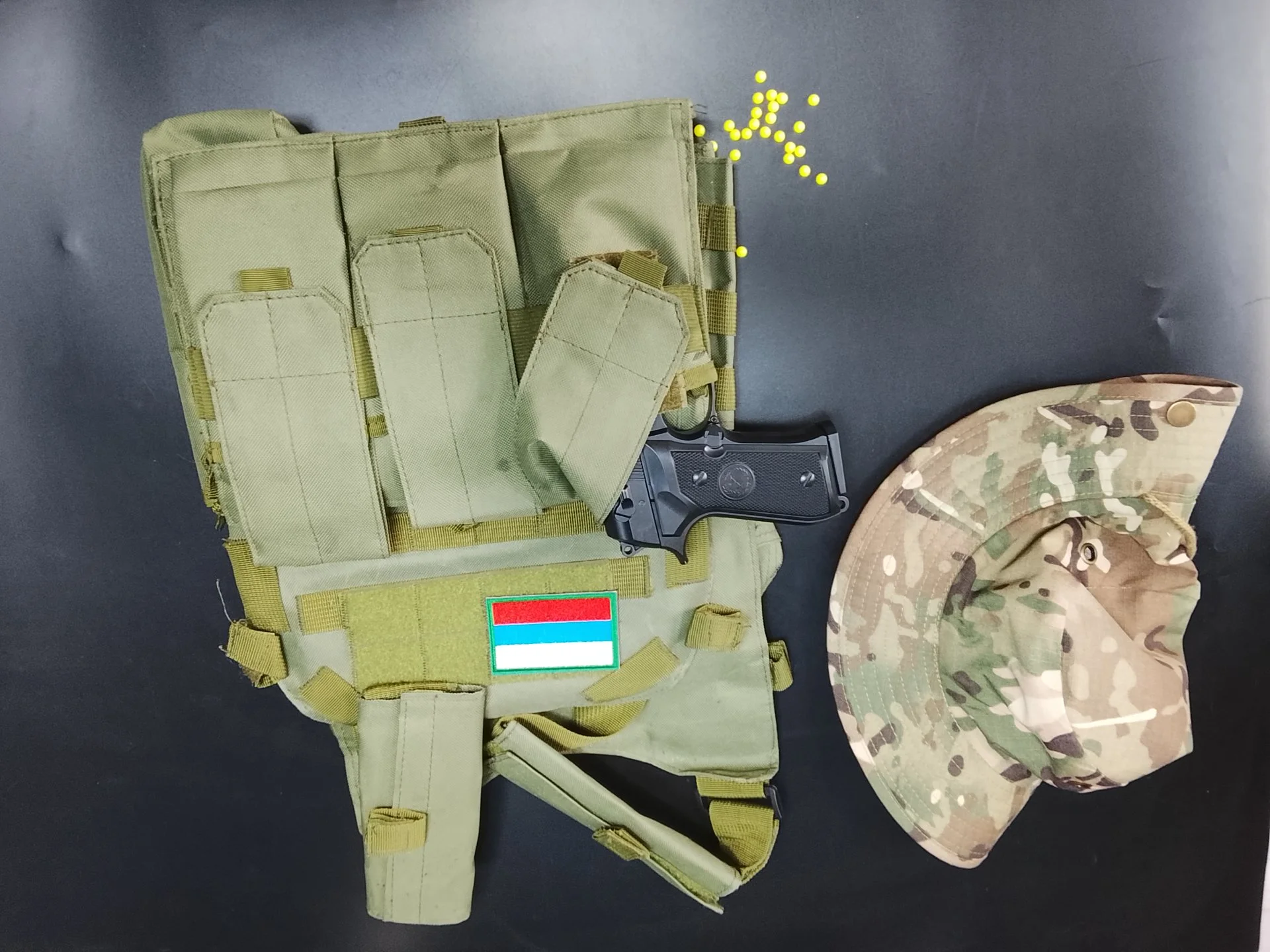 Тяжелый металл пистолет Беретта на пластиковых шарах - миниатюра 6