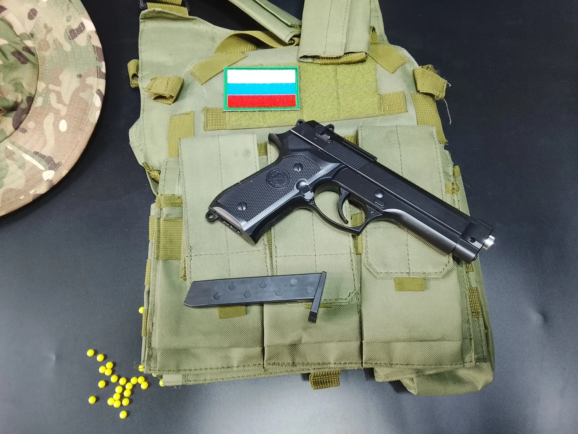 Тяжелый металл пистолет Беретта на пластиковых шарах - миниатюра 8
