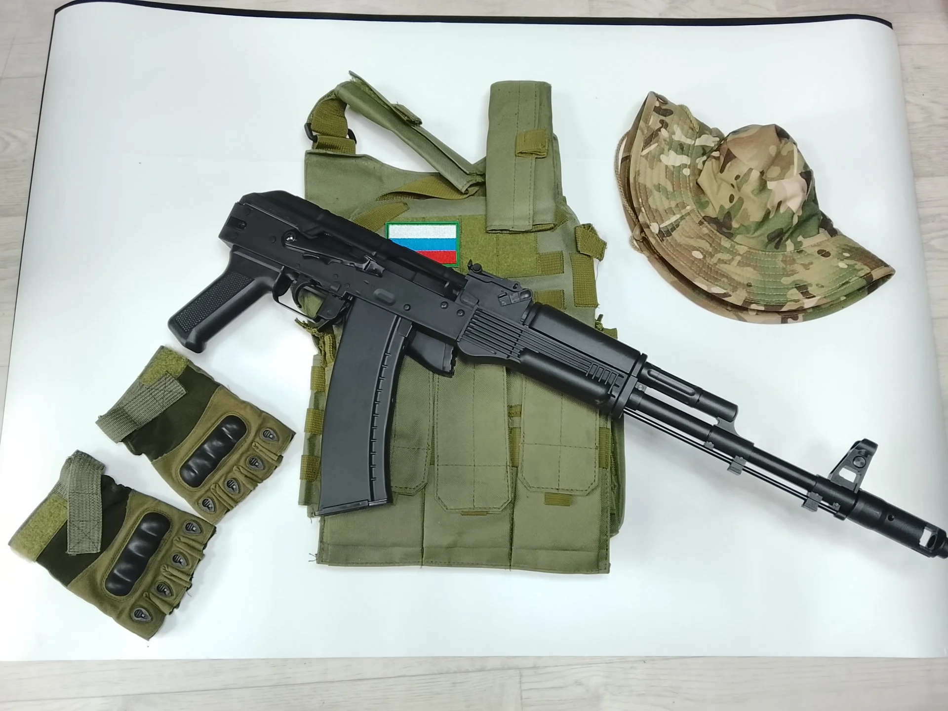 Злой тяжелый автомат металл ак-74 легендарный - миниатюра 11