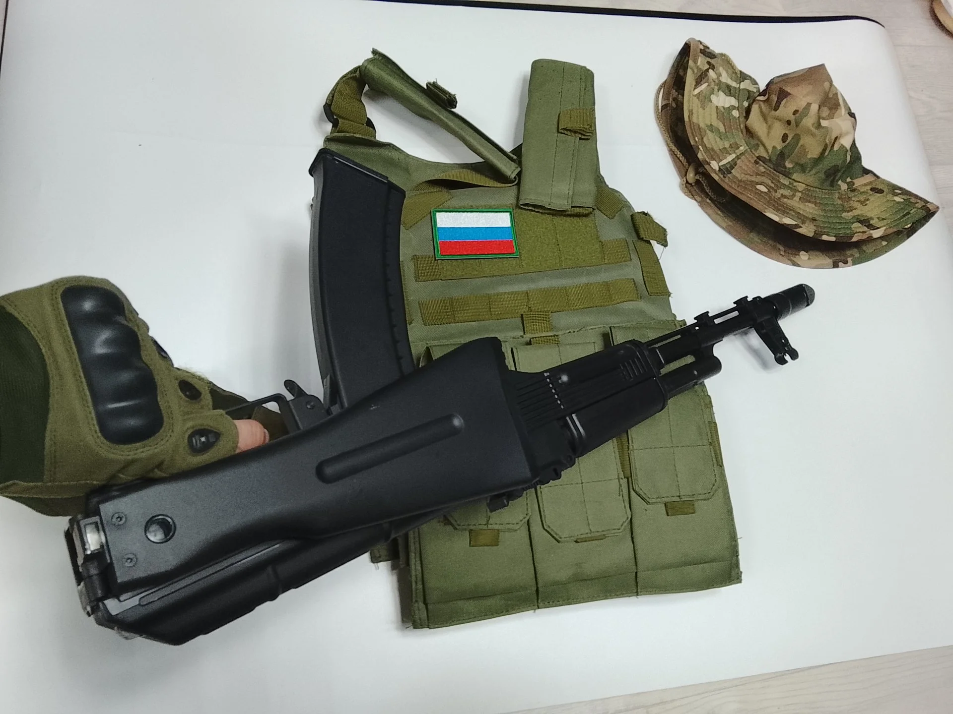 Злой тяжелый автомат металл ак-74 легендарный - миниатюра 12