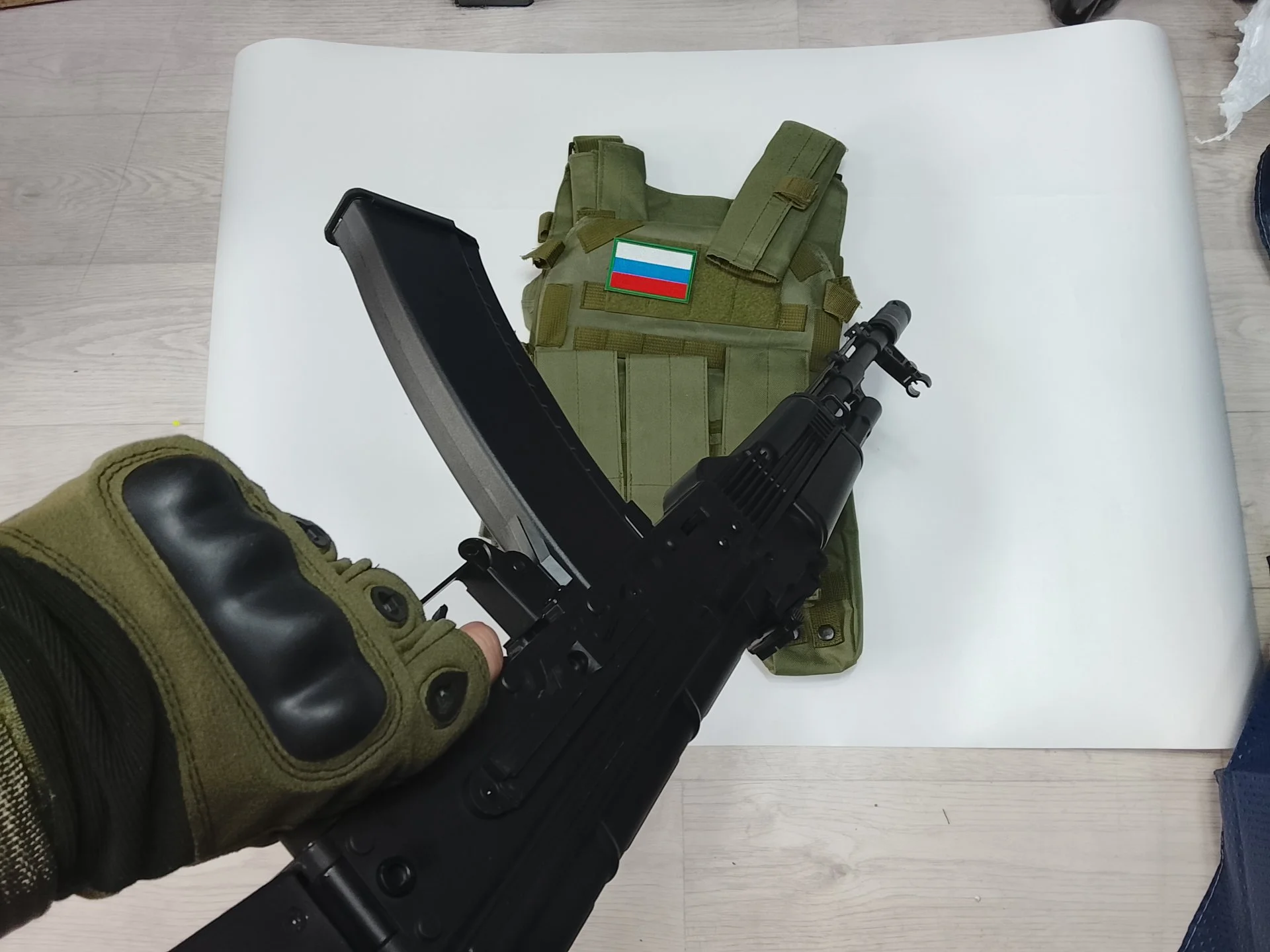 Злой тяжелый автомат металл ак-74 легендарный - миниатюра 13