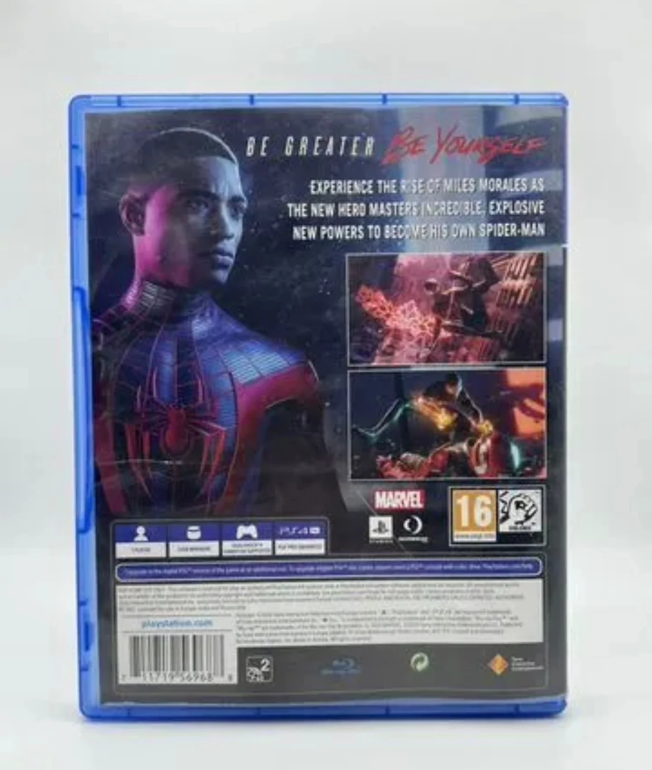 Человек паук miles morales ps4 диск - миниатюра 2