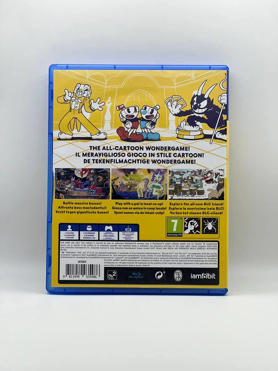 Cuphead ps4 диск - миниатюра 2