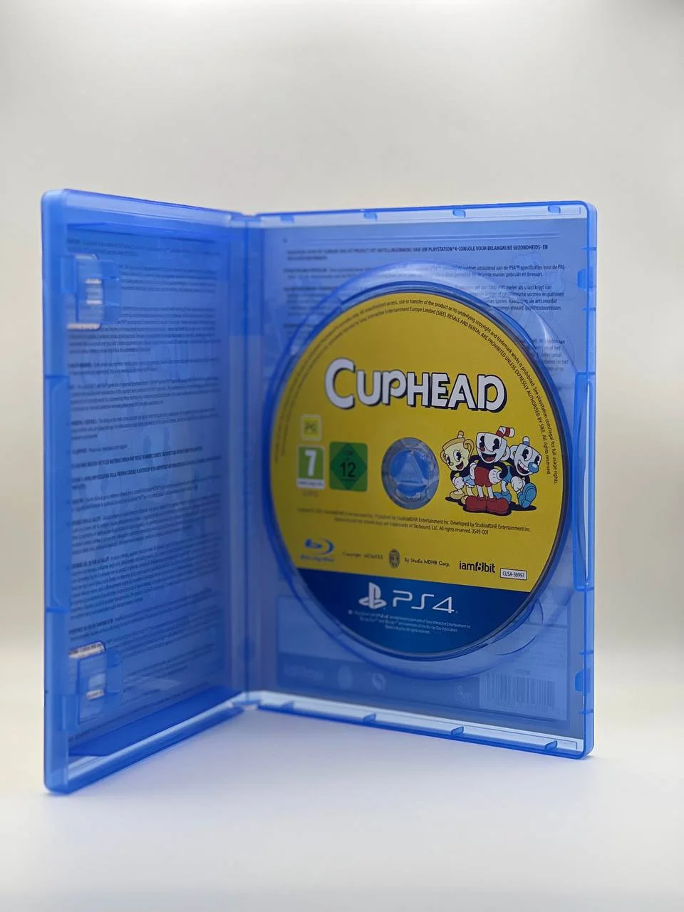 Cuphead ps4 диск - миниатюра 3