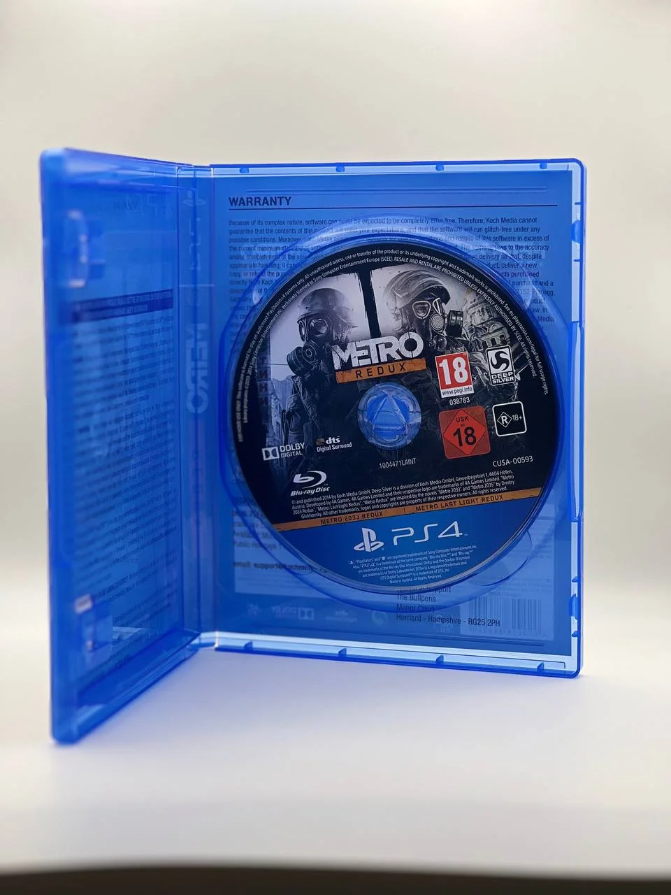 Metro Redux ps4 диск - миниатюра 3