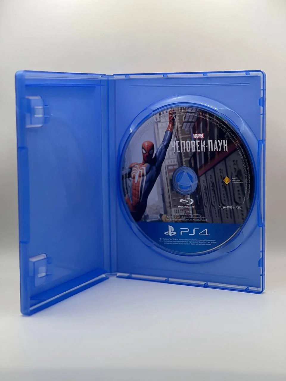 Человек паук ps4 диск - миниатюра 3