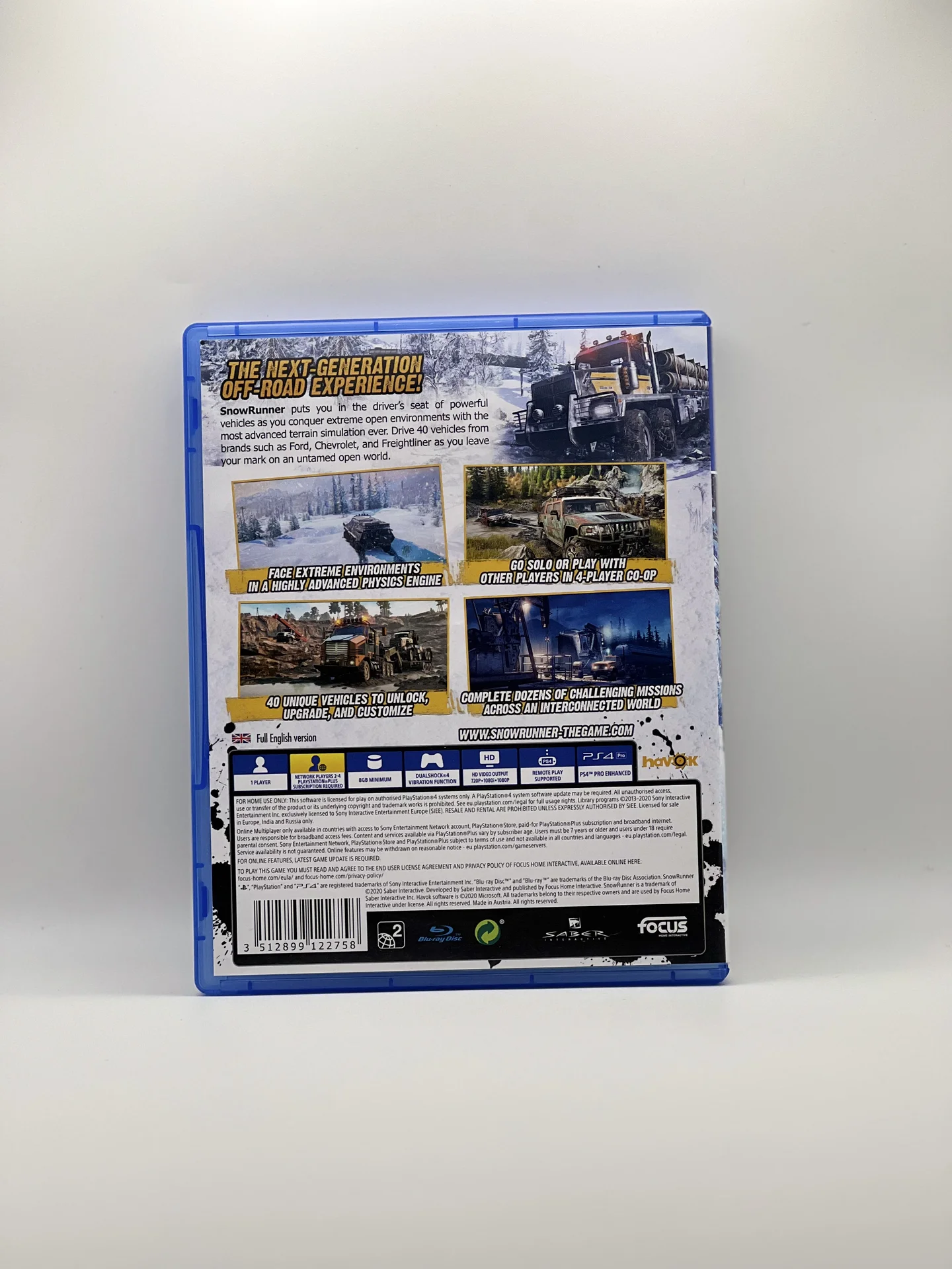 SnowRunner ps4 диск - миниатюра 2
