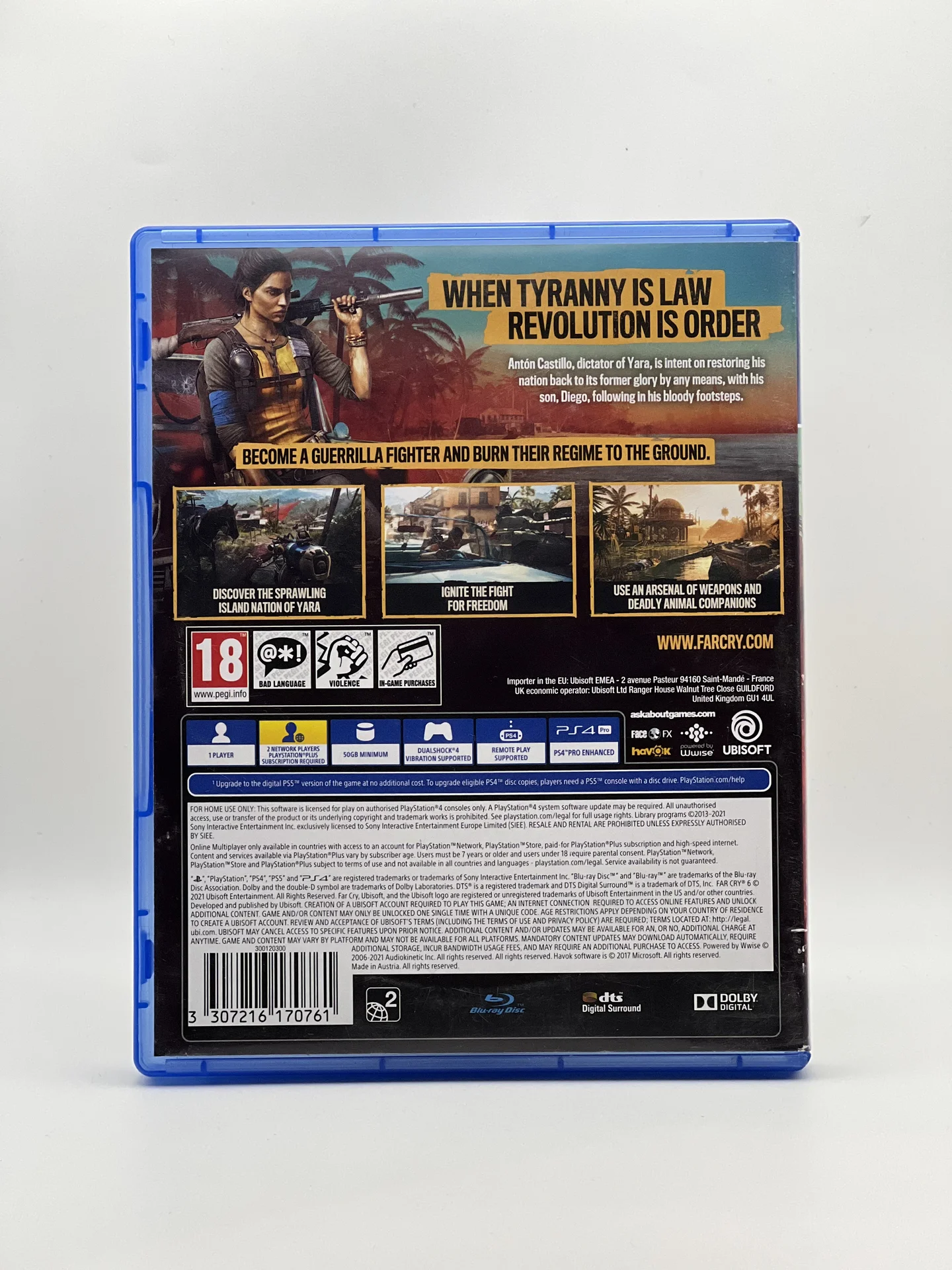 FarCry6 ps4 диск - миниатюра 2