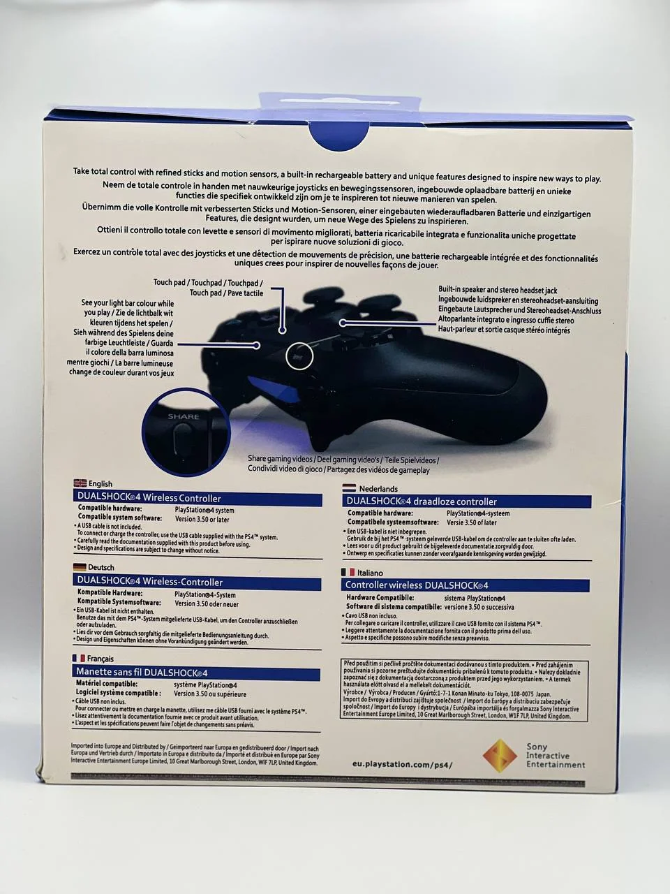 Джойстик/Геймпад ps4 Новый - миниатюра 2