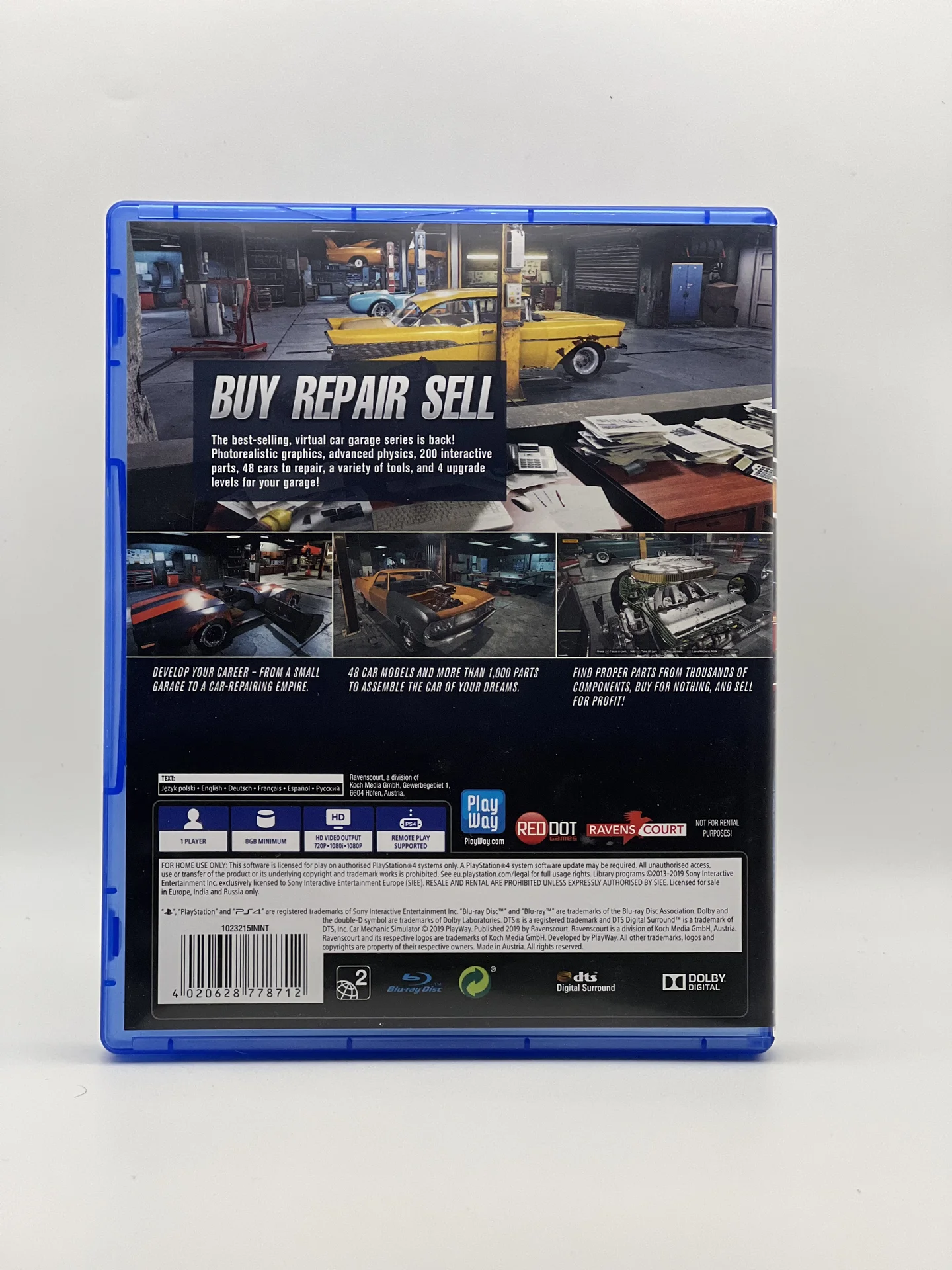 Сar mechanic simulator ps4 диск - миниатюра 2