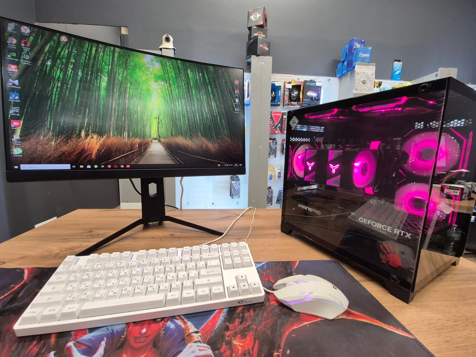 Игровой пк Ryzen 5 5600 / 16GB / GTX 1660 Ti