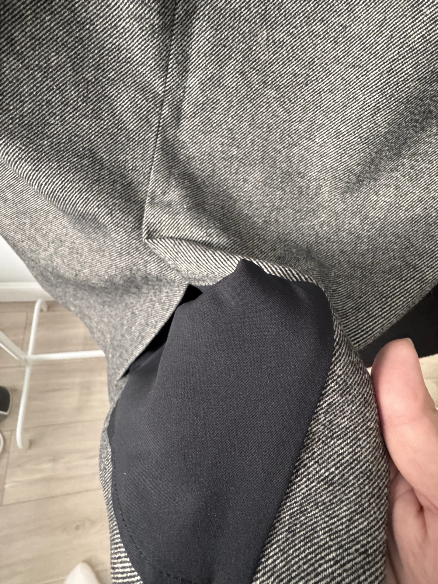 Шерстяная юбка-карандаш Uniqlo - миниатюра 4