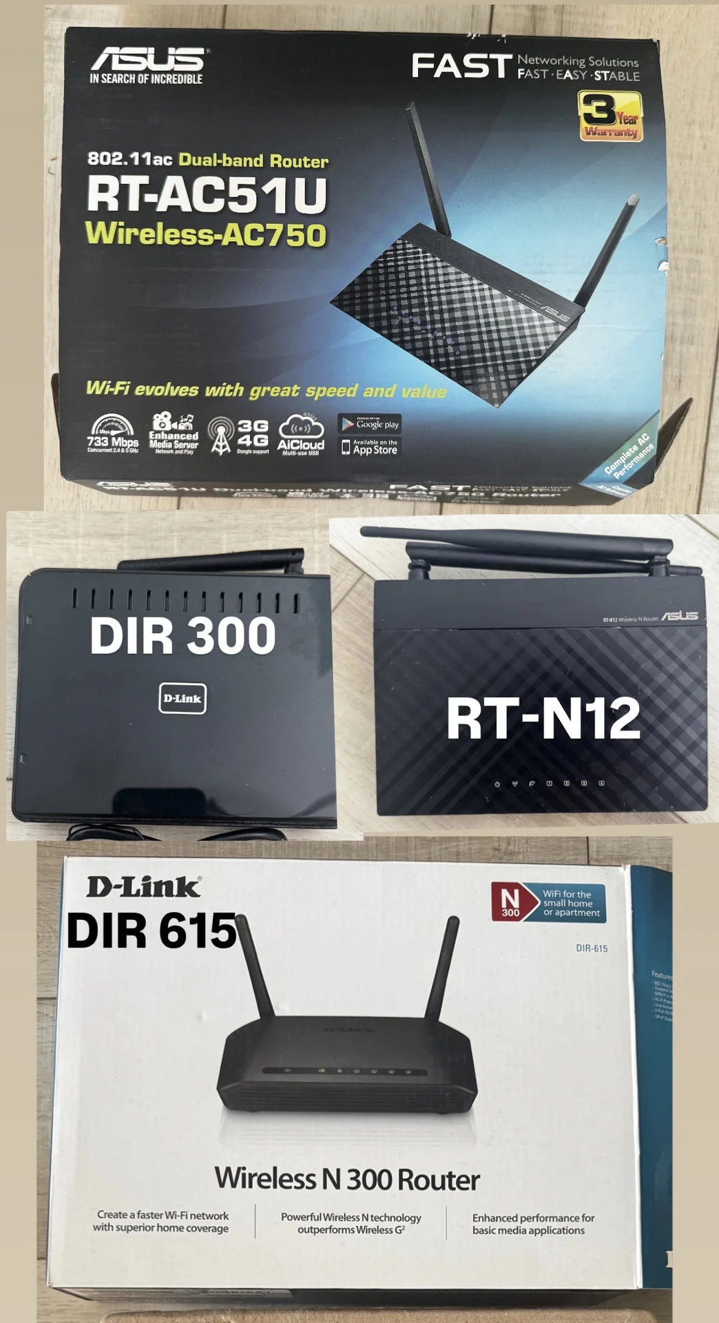 Роутер d link DiR 615 DIR 300 Asus RT-AC51U RT-N12