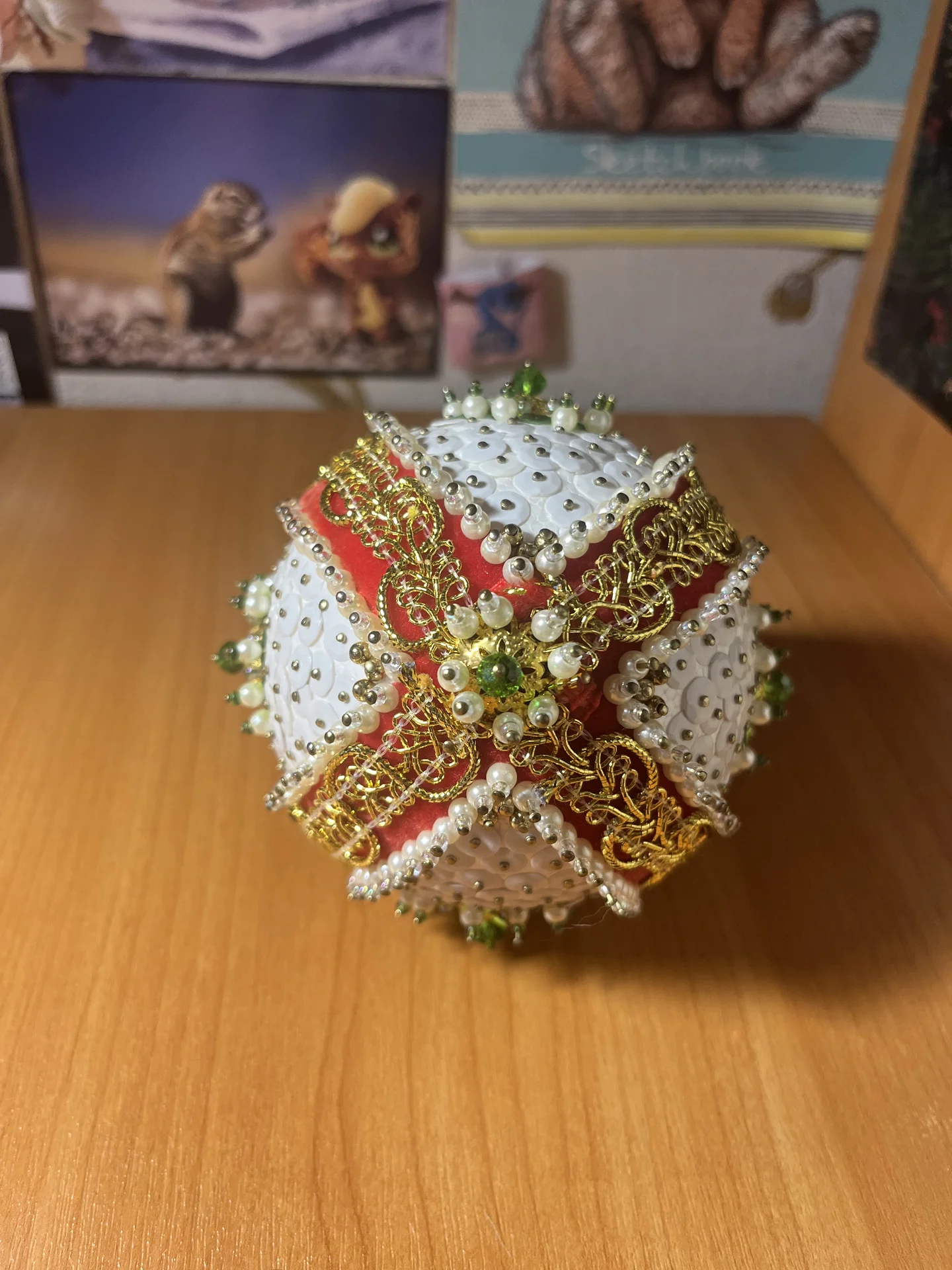 Императорский новогодний шар - миниатюра 2