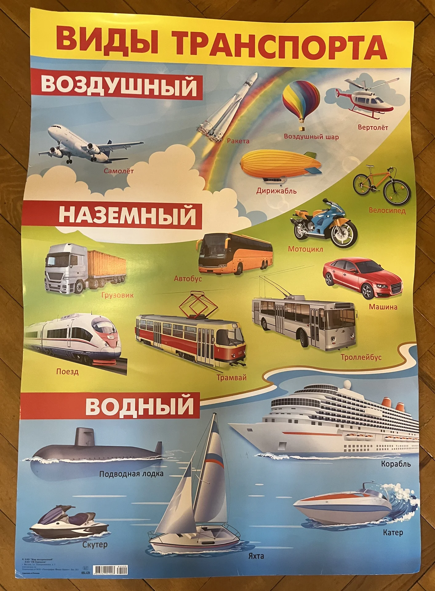 Плакат транспорт - изображение 1