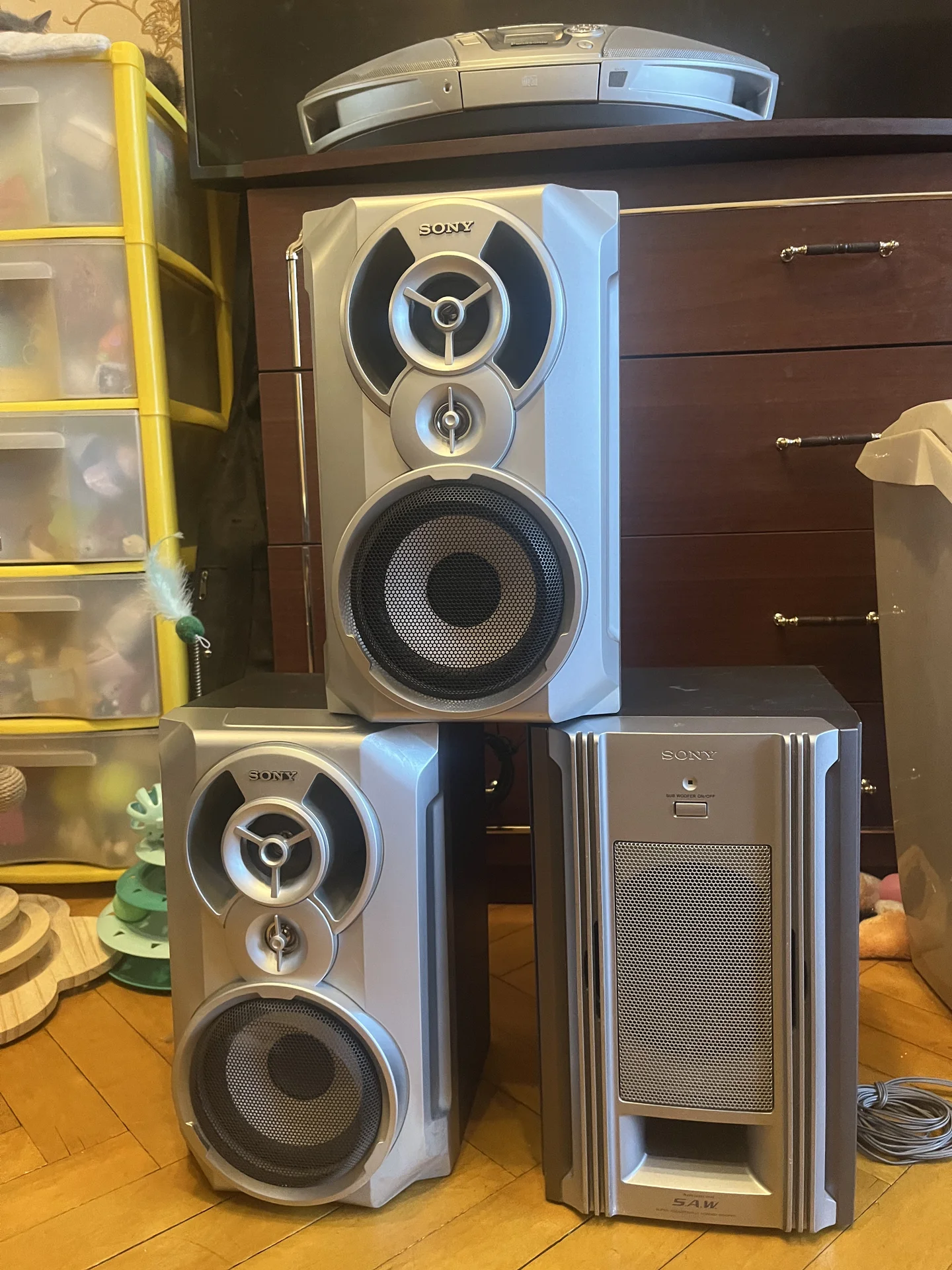 Музыкальный центр Sony HCD-RG55S - миниатюра 2