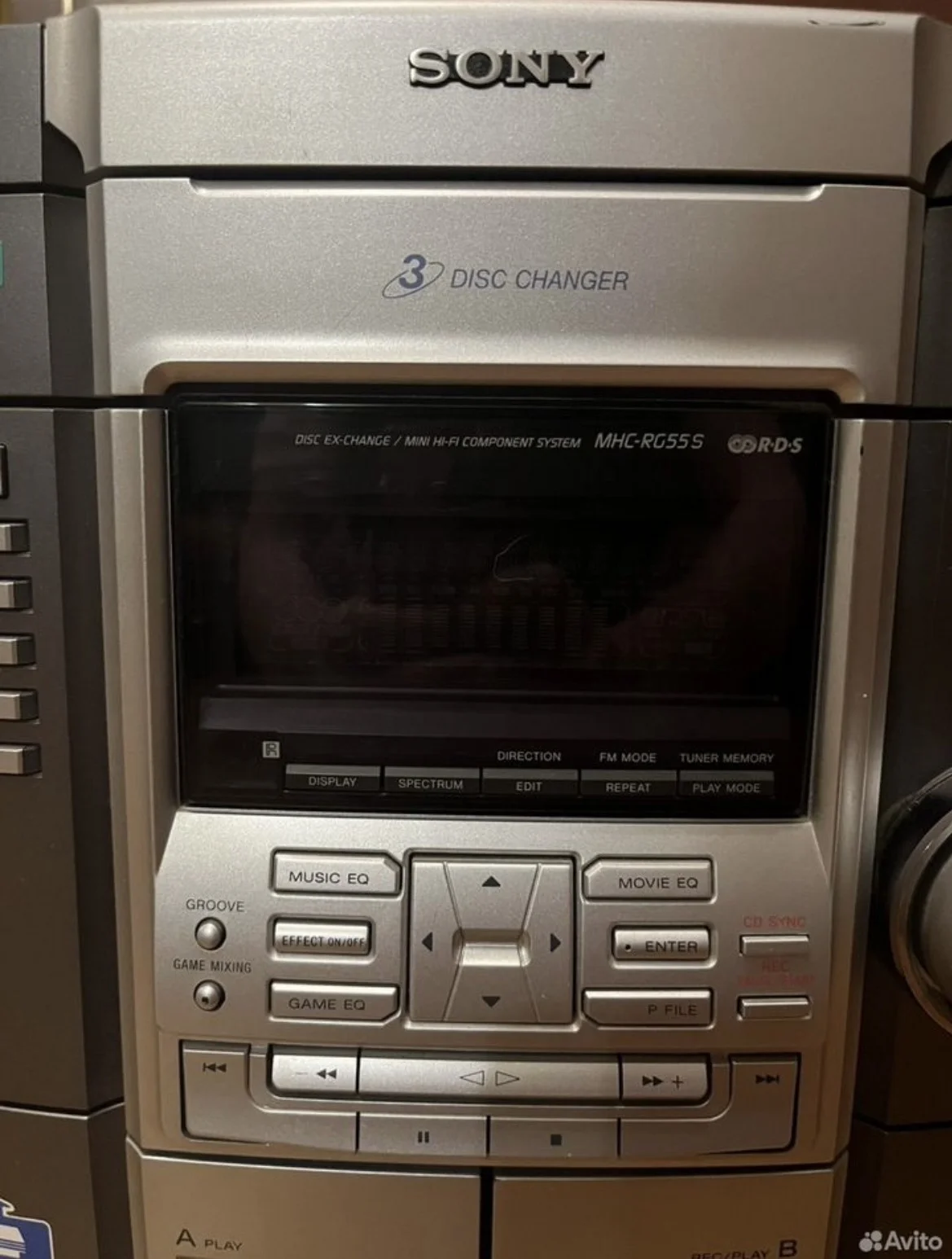 Музыкальный центр Sony HCD-RG55S - миниатюра 4