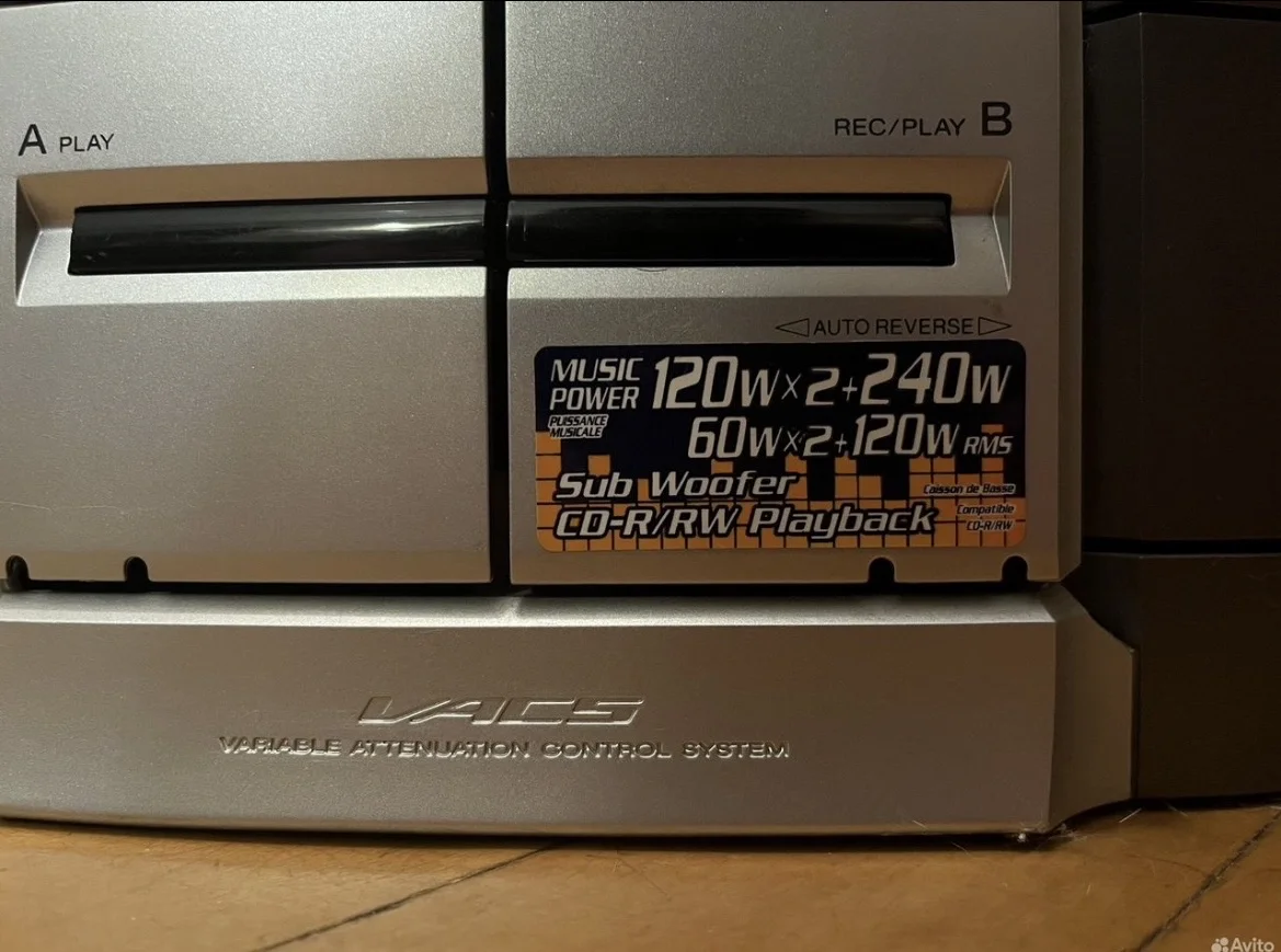 Музыкальный центр Sony HCD-RG55S - миниатюра 5