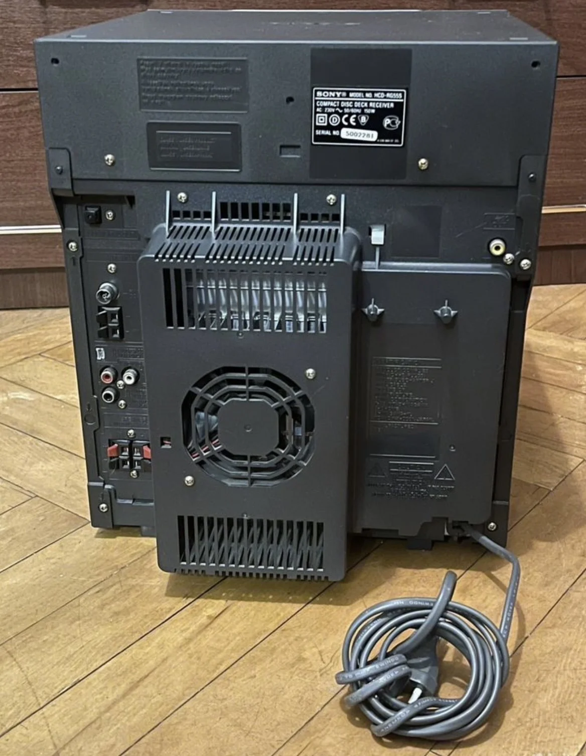 Музыкальный центр Sony HCD-RG55S - миниатюра 8