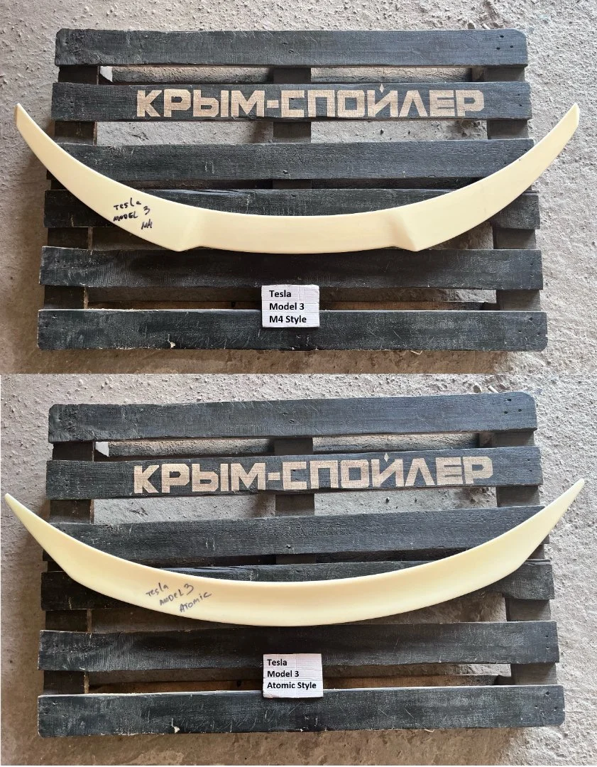 Спойлеры Tesla 3 x y l7 l8 coolray emagrand ss11 - миниатюра 10